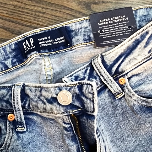 New Gap super skinny Legging Jeans 12/31 Regular Standard - Picture 6 of 7